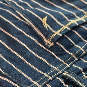 Nautica Dark Blue Striped Jeans